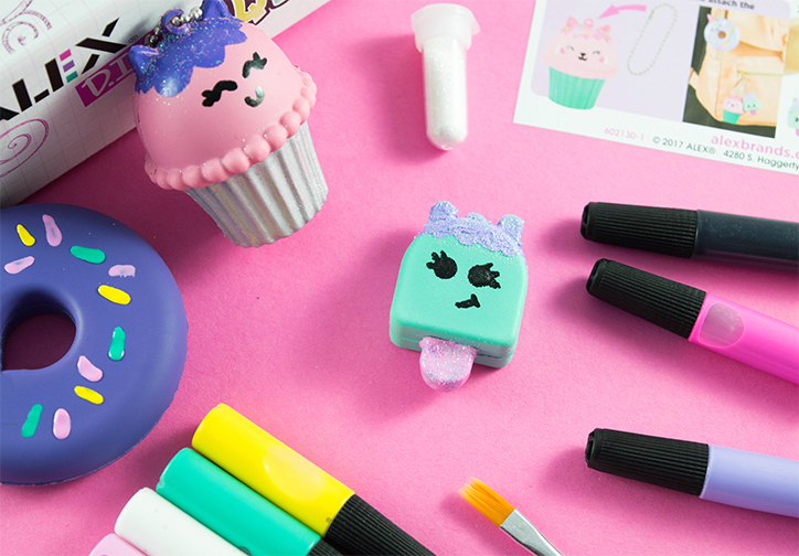 Create Your Own Adorably Squishy Keychains with Alex DIY Color Me ...