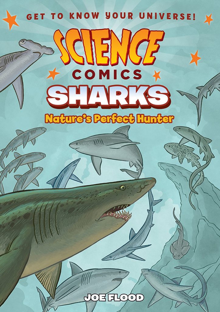 YAYBOOKS! August 2018 Roundup - Science Comics: Sharks