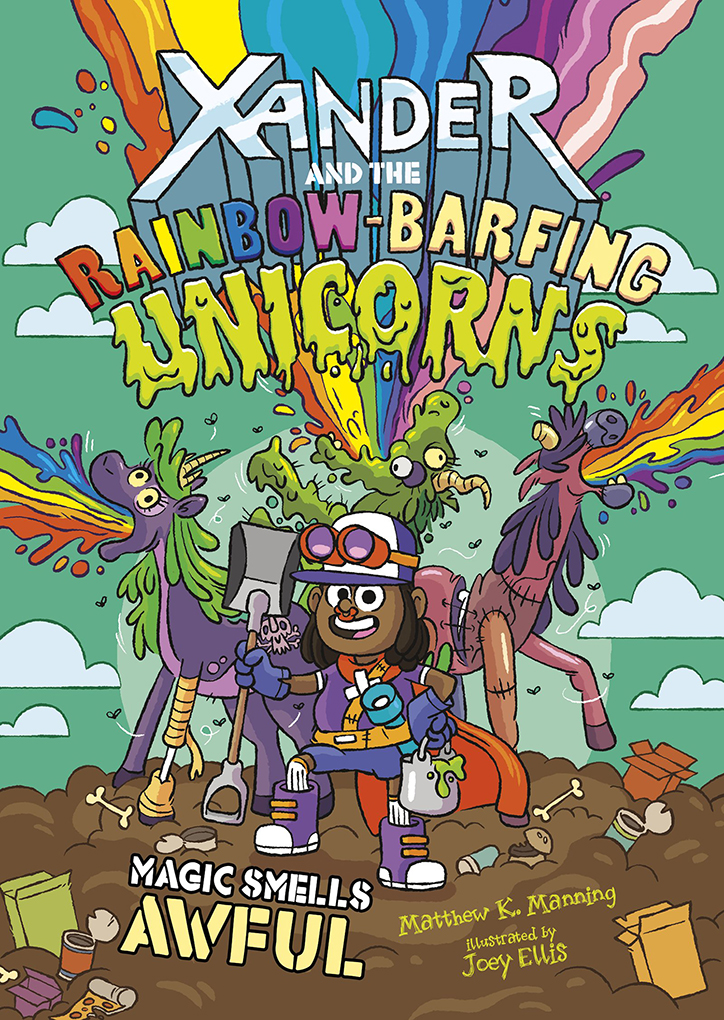 YAYBOOKS! August 2018 Roundup - Xander and the Rainbow Barfing Unicorns