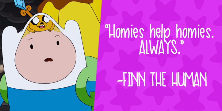 finn adventure time quotes