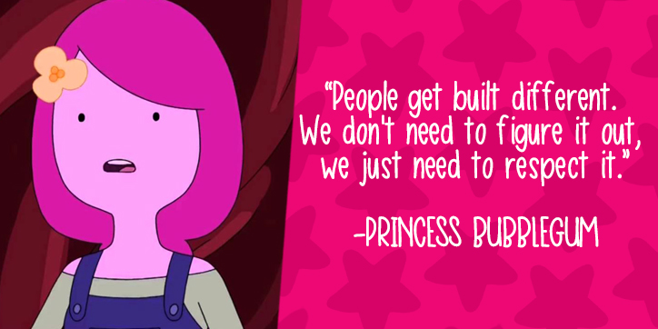 adventure time finn and princess bubblegum quotes