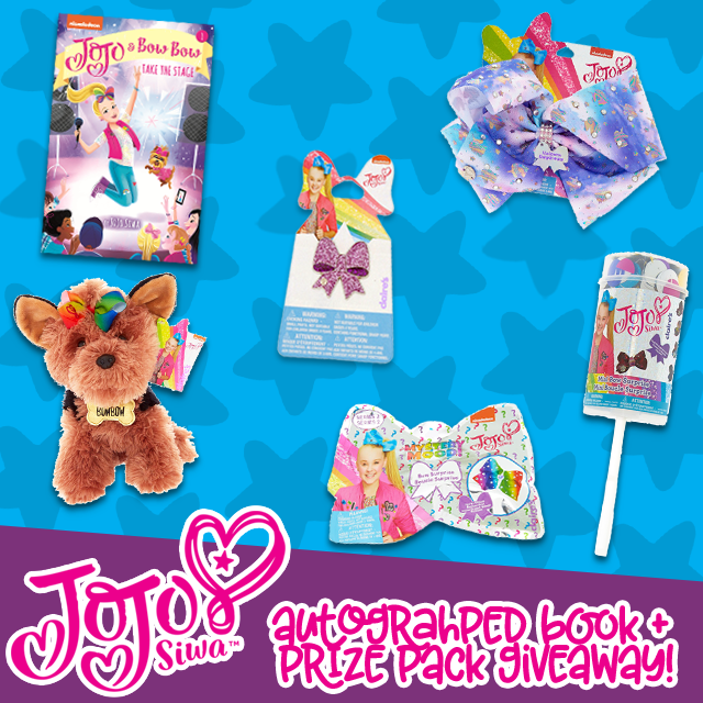 JoJo & BowBow Take the Stage: Autographed Book + Prize Pack GIVEAWAY