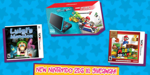 Get Your Game on With Our New Nintendo 2DS XL Prize Pack GIVEAWAY