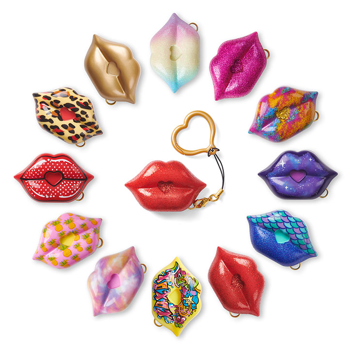 S.W.A.K. (Sealed With a Kiss) Kissable Keychains