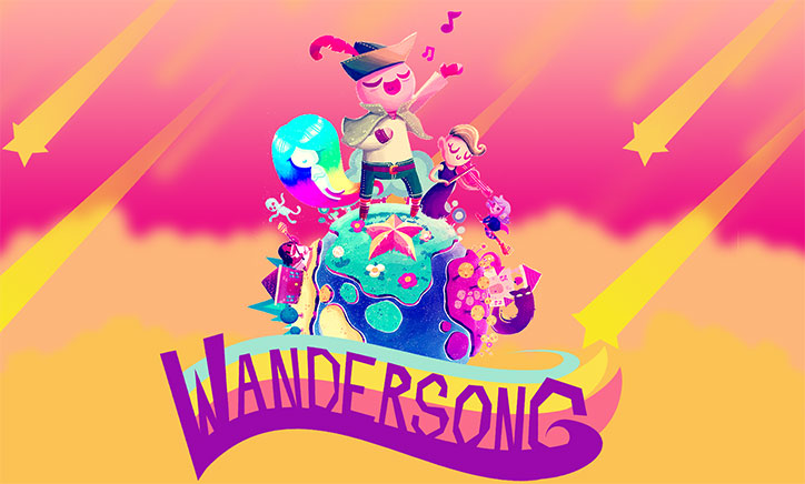 Wandersong Video Game Key Art