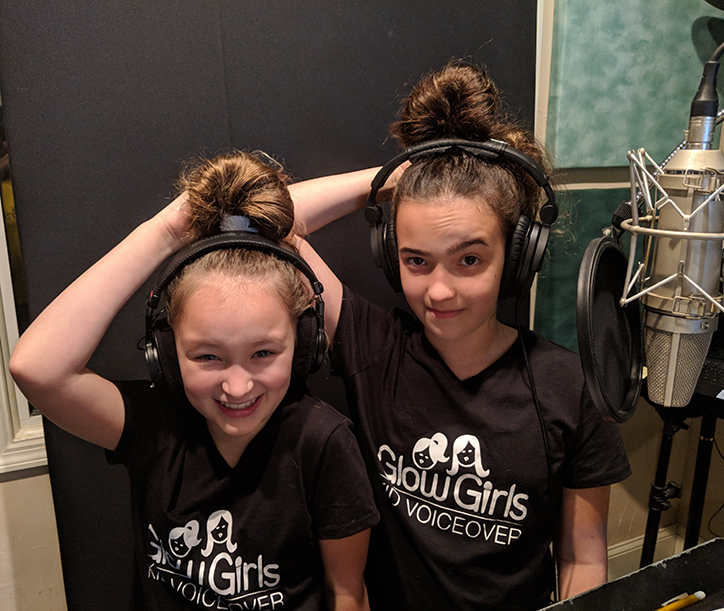 Meet Voice Over Artists Cassie and Sabrina Glow
