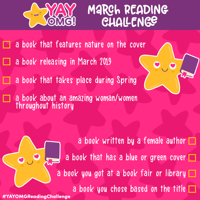 YAYOMG! March 2019 Reading Challenge