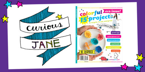 Stay Curious and Creative with Curious Jane Magazine + GIVEAWAY