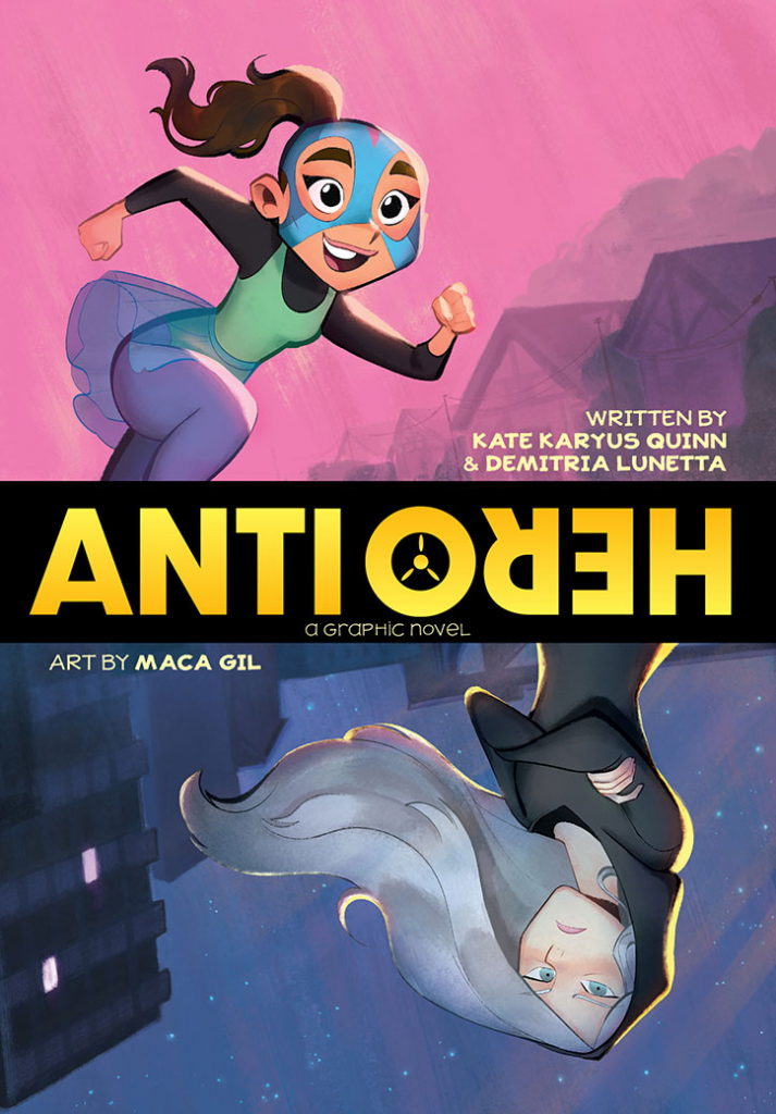 Cover of ANTI/HERO from DC Kids