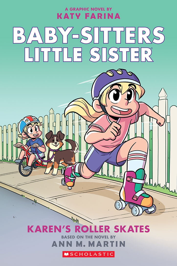 Cover of Baby-Sitters Little Sister #2: Karen's Roller Skates