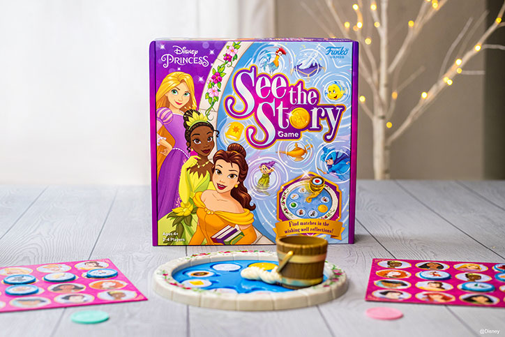 Product Photo of Disney Princess See The Story Game from Funko Games