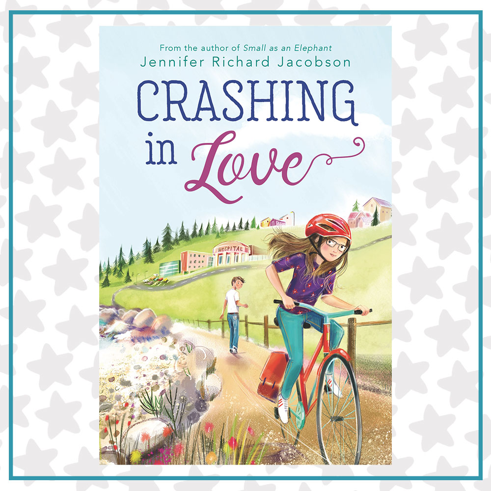 Book cover for Crashing in Love by Jennifer Richard Jacobson