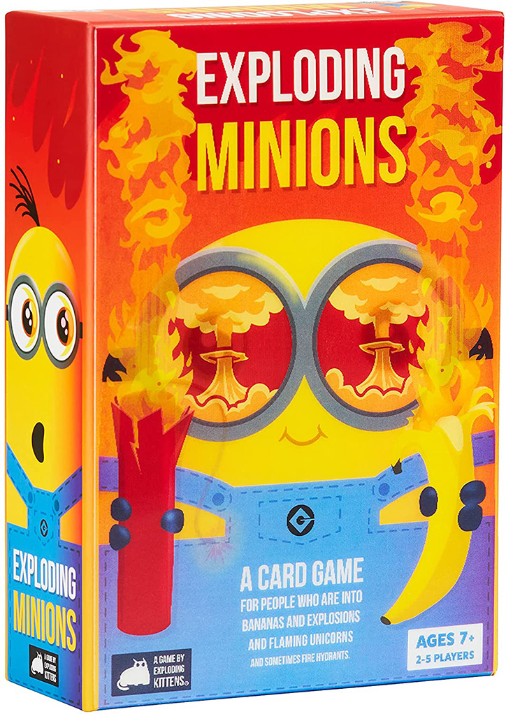 Product photo for Exploding Minions card game