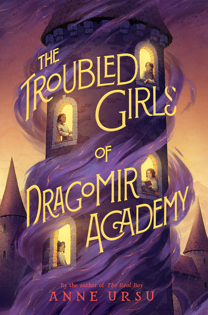 Book Cover for The Troubled Girls of Dragomir Academy by Anne Ursu