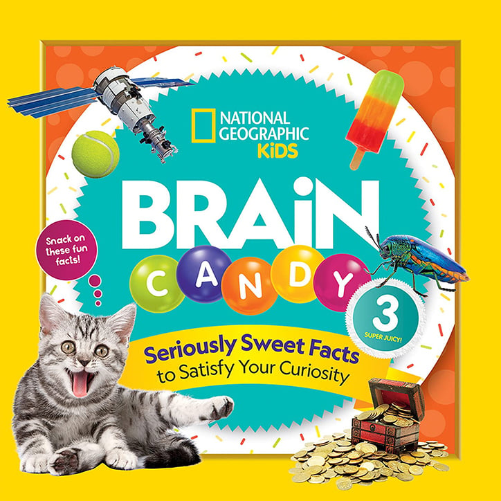 Book cover for Brain Candy 3: Seriously Sweet Facts to Satisfy Your Curiosity