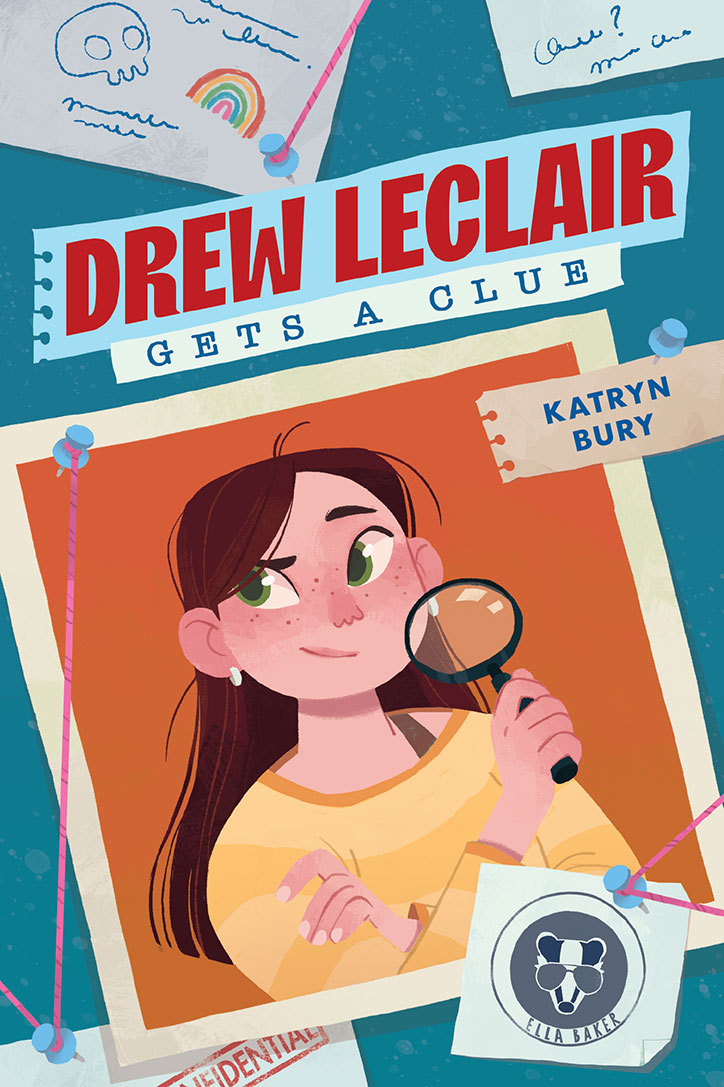 Book Cover for Drew LeClair Gets a Clue by Katryn Bury