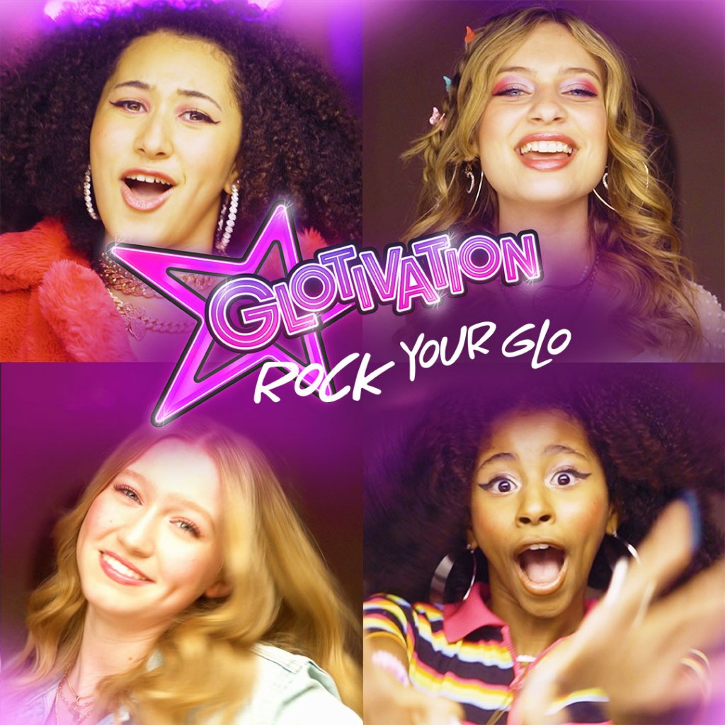 Album art for GLOTIVATION's first single, Rock Your GLO