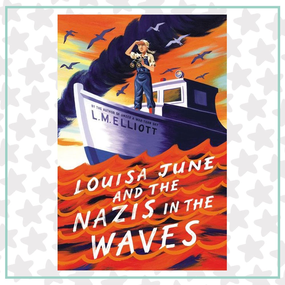 Book Cover for Louisa June and the Nazis in the Waves by L. M. Elliott