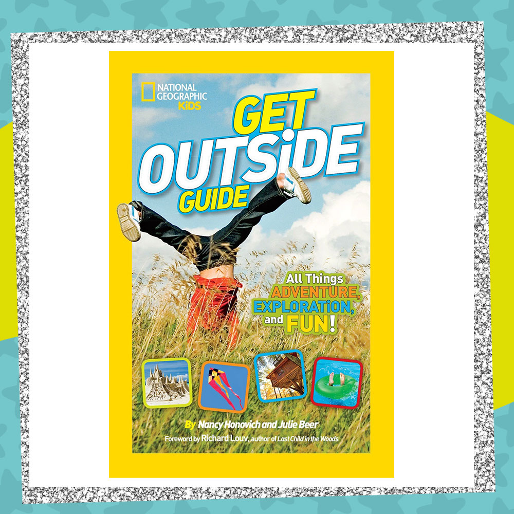 Book cover for the National Geographic Kids Get Outside Guide