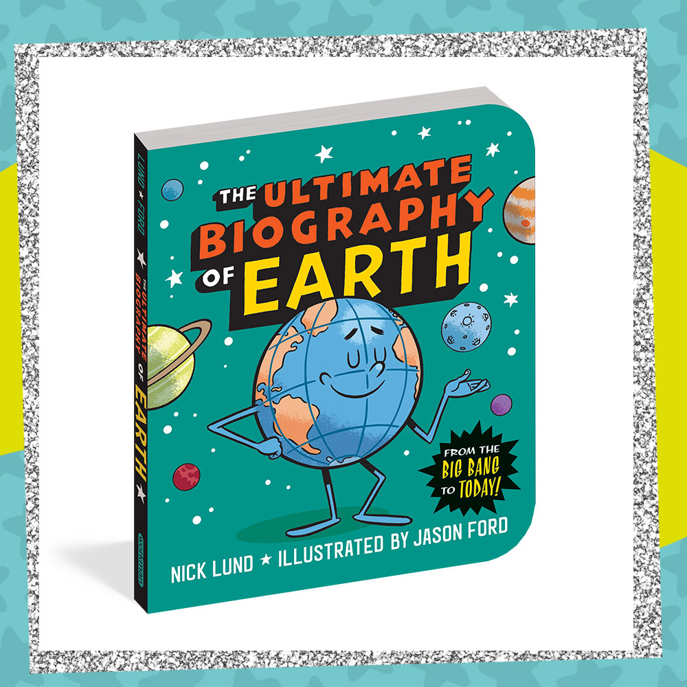 Book Cover for The Ultimate Biography of Earth by Nick Long and Jason Ford