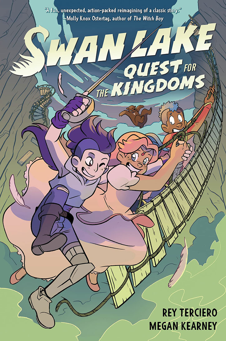 Book Cover for Swan Lake: Quest for the Kingdoms by Rey Terciero and Megan Kearney
