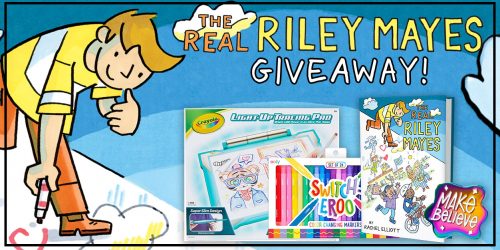 Explore Your Imagination and Discover the True You in The Real Riley Mayes + GIVEAWAY!