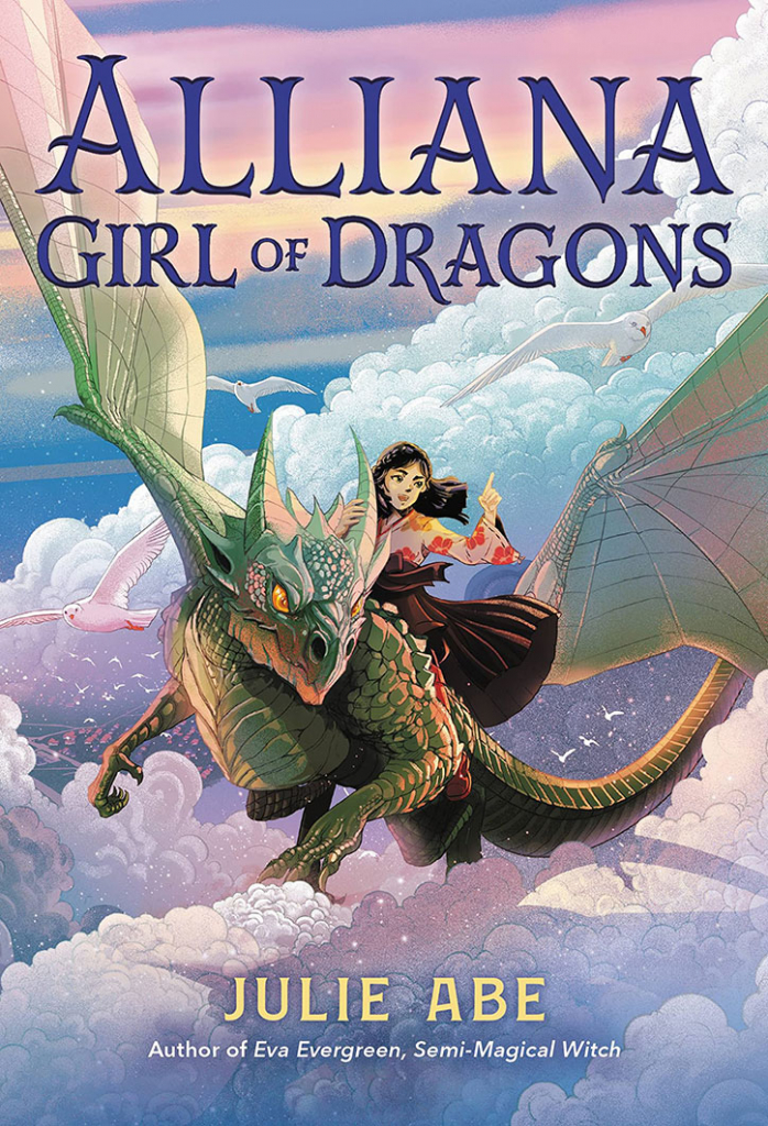Book Cover for Alliana, Girl of Dragons by Julie Abe