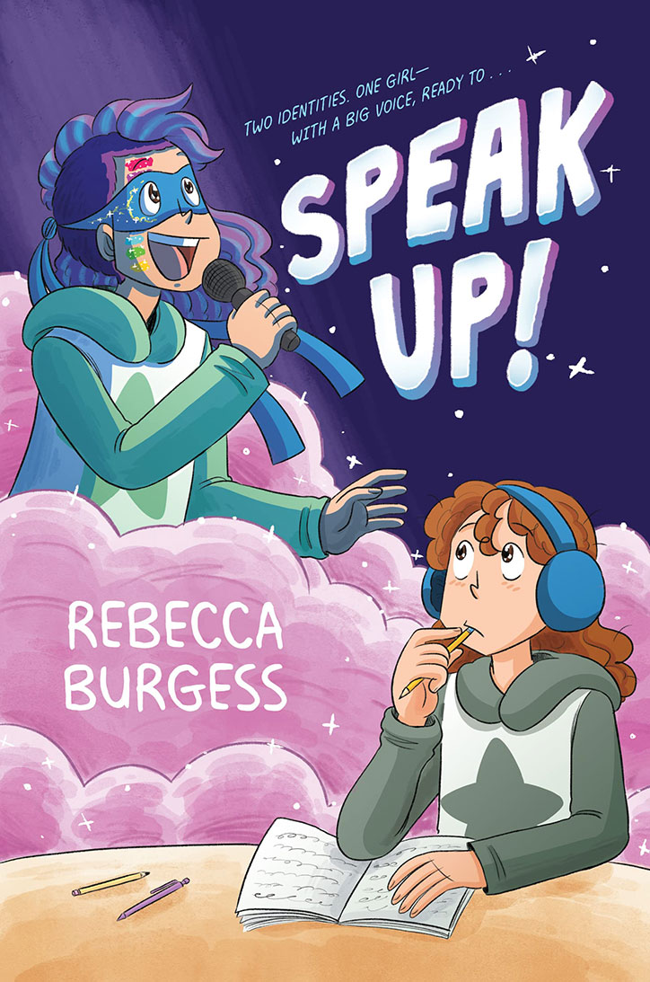 Book cover for Speak Up! by Rebecca Burgess