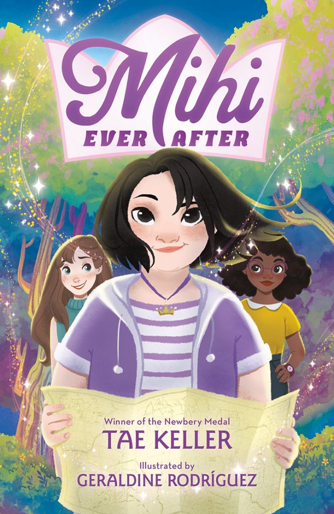 Book cover for Mihi Ever After by Tae Keller