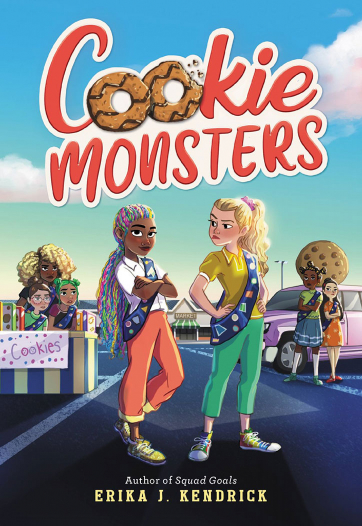 Book cover for Cookie Monsters by Erika J. Kendrick