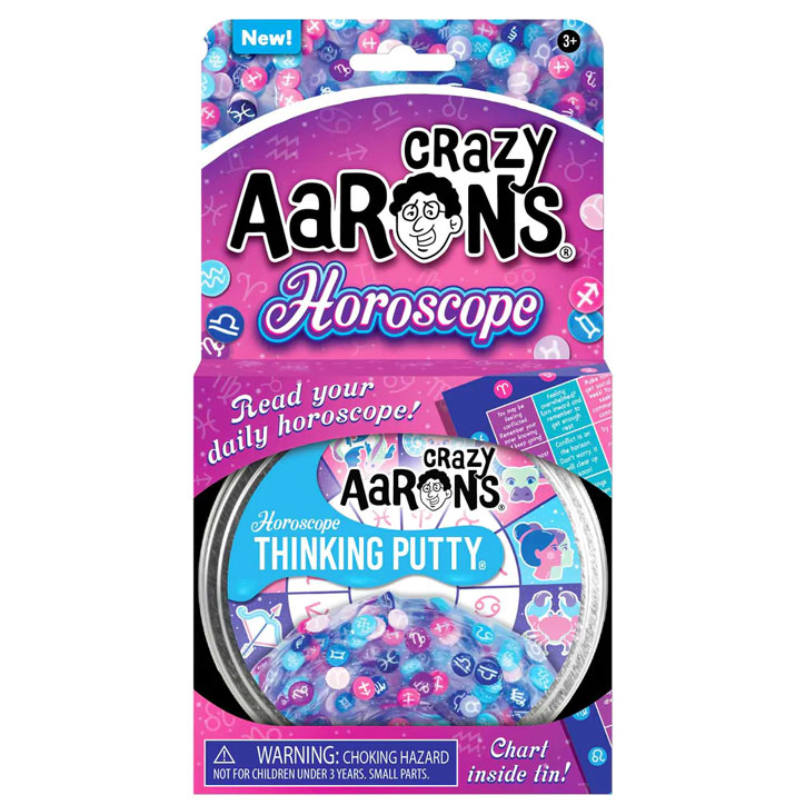 Crazy Aaron's Horoscope Thinking Putty in the package