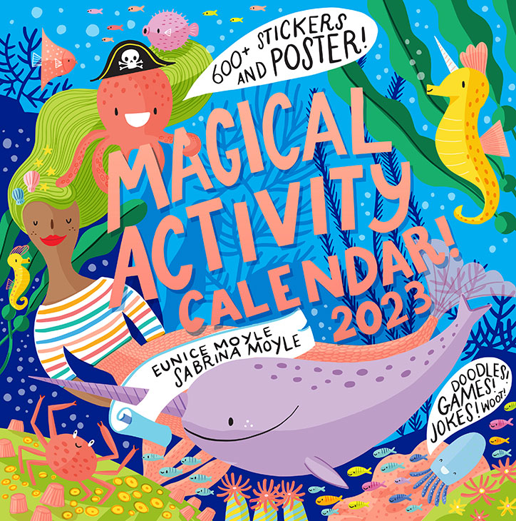 Cover of the Magical Activity Wall Calendar 2023