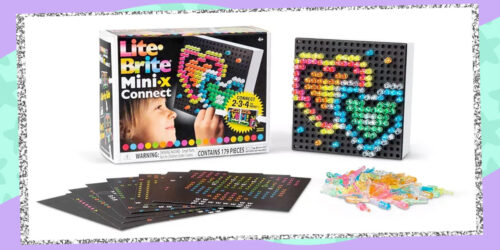 Connect, Create, and Shine with the Lite-Brite Mini-X Connect + GIVEAWAY!