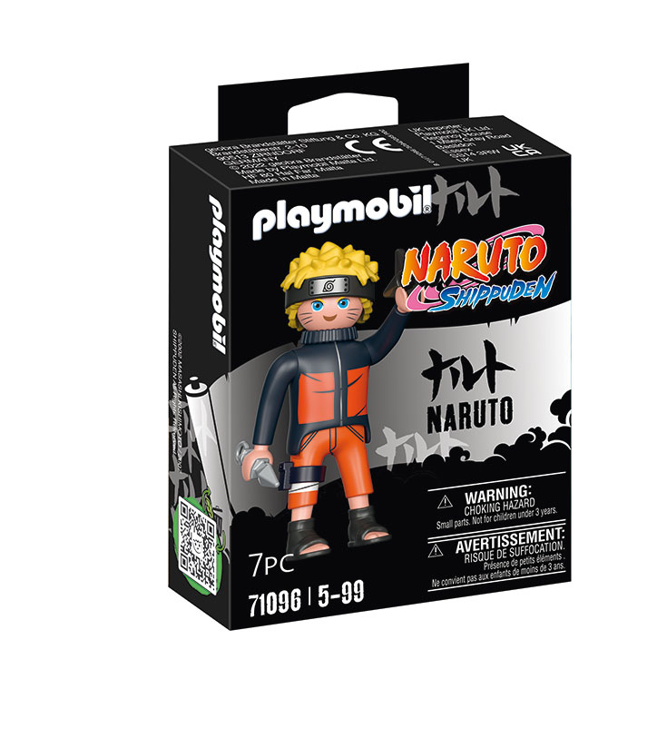 PLAYMOBIL Naruto Shippuden figure inside the product box