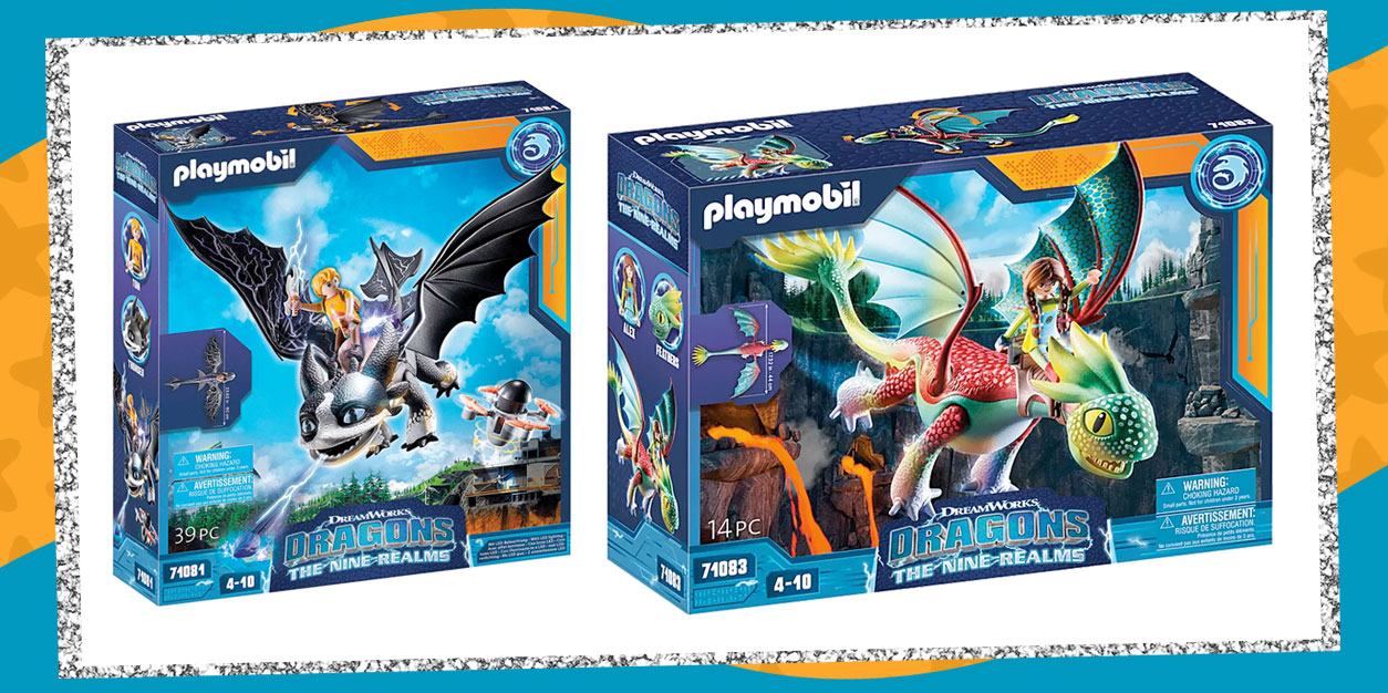 Playmobil Dragons: The Nine Realms - Feathers & Alex - 71083 - 1