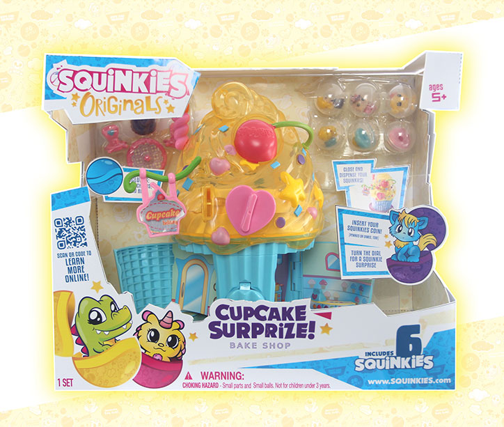 Squinkies Originals Cupcake Surprize! Bake Shop and Collector 12 Pack