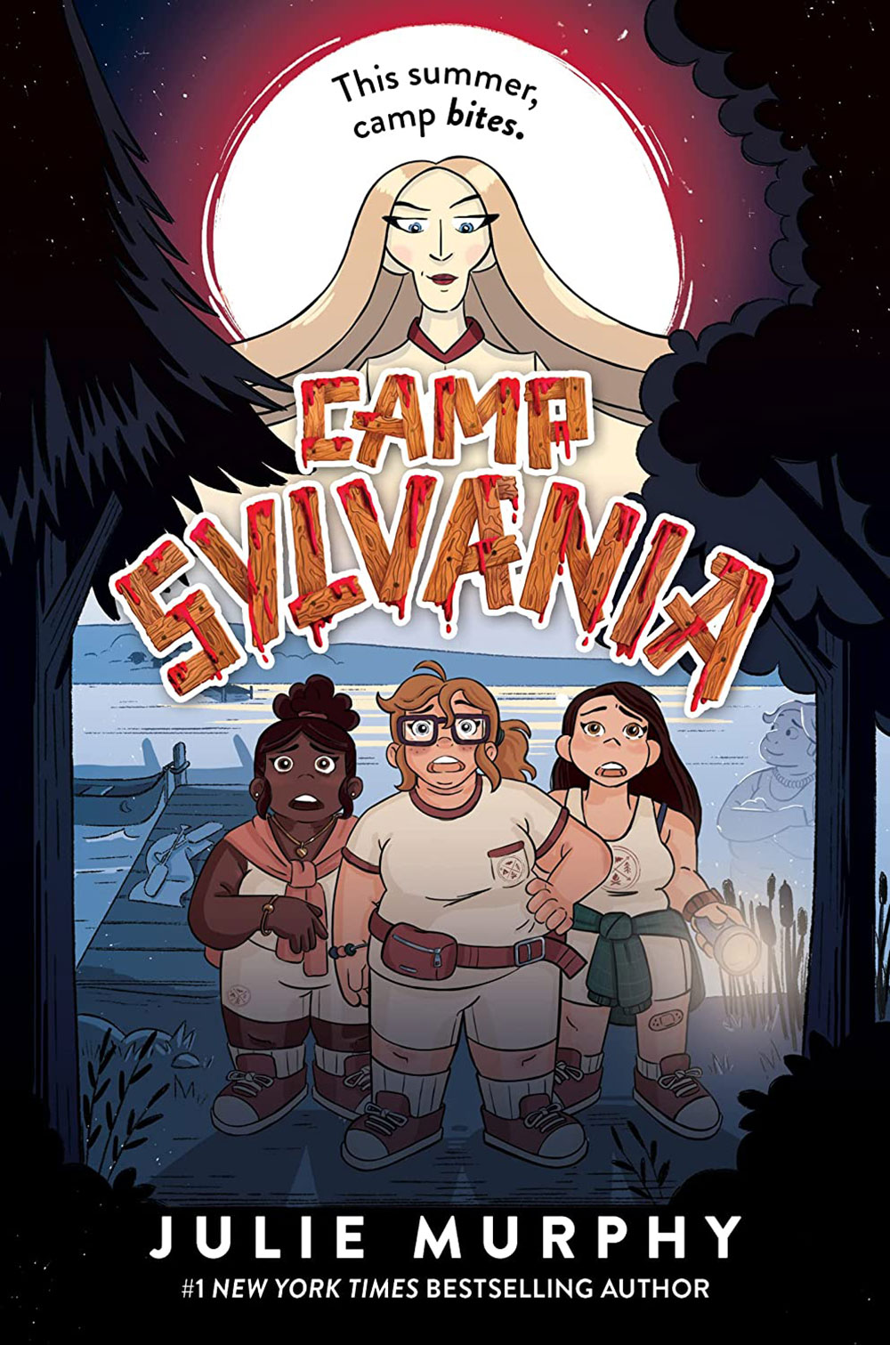 Book cover for Camp Sylvania by Julie Murphy