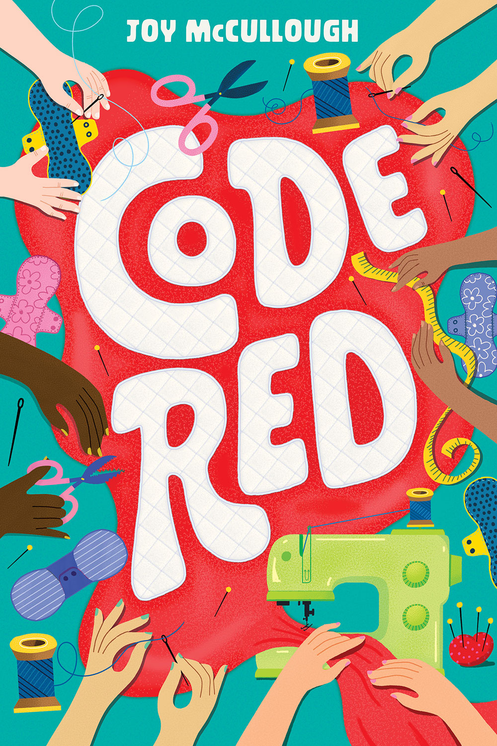 Book cover for Code Red by Joy McCullough