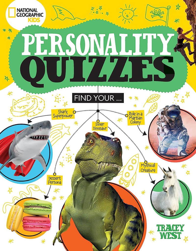 Book cover for Personality Quizzes from National Geographic Kids
