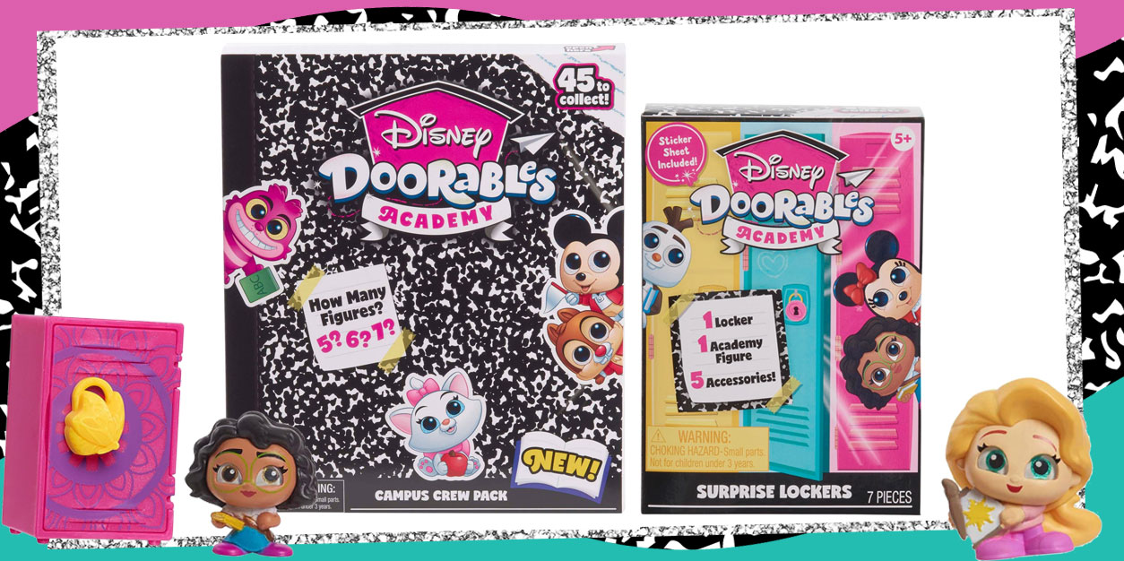 DISNEY DOORABLES ACADEMY SURPRISE LOCKERS - The Toy Book