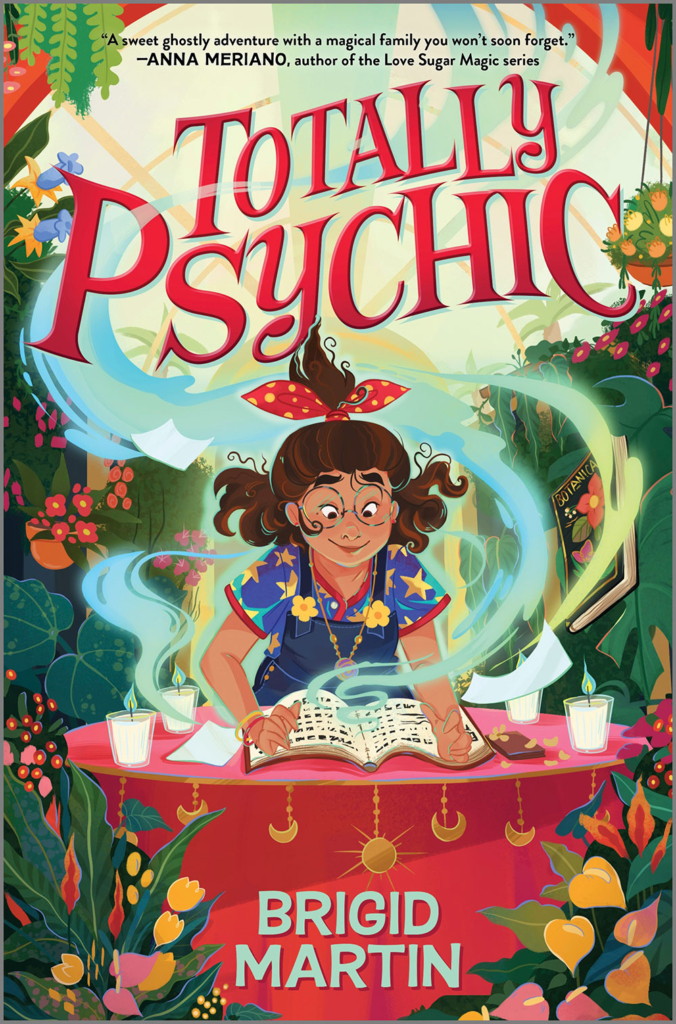 Book cover for Totally Psychic by Brigid Martin