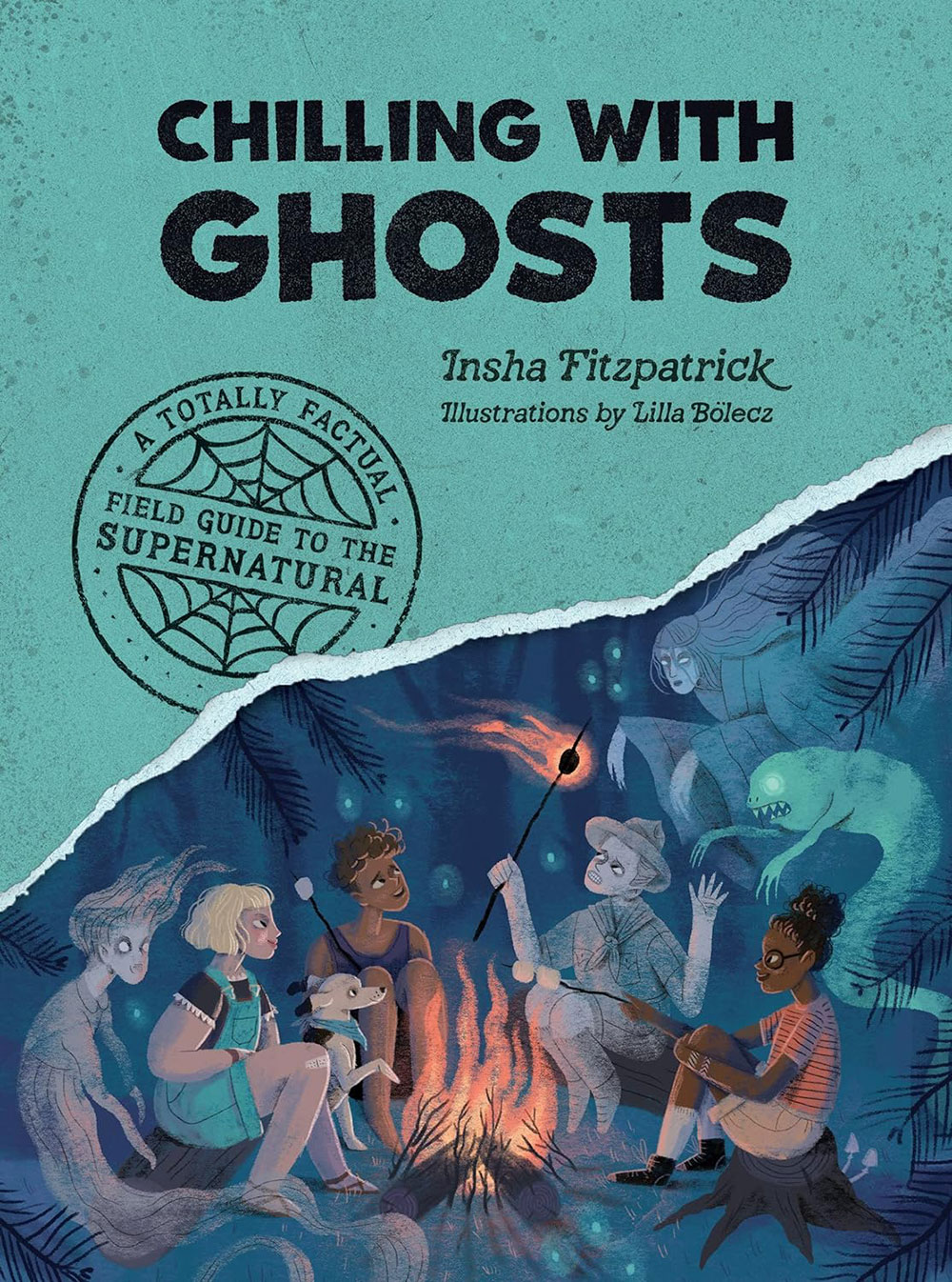 Book Cover for Chilling With Ghosts by Insha Fitzpatrick