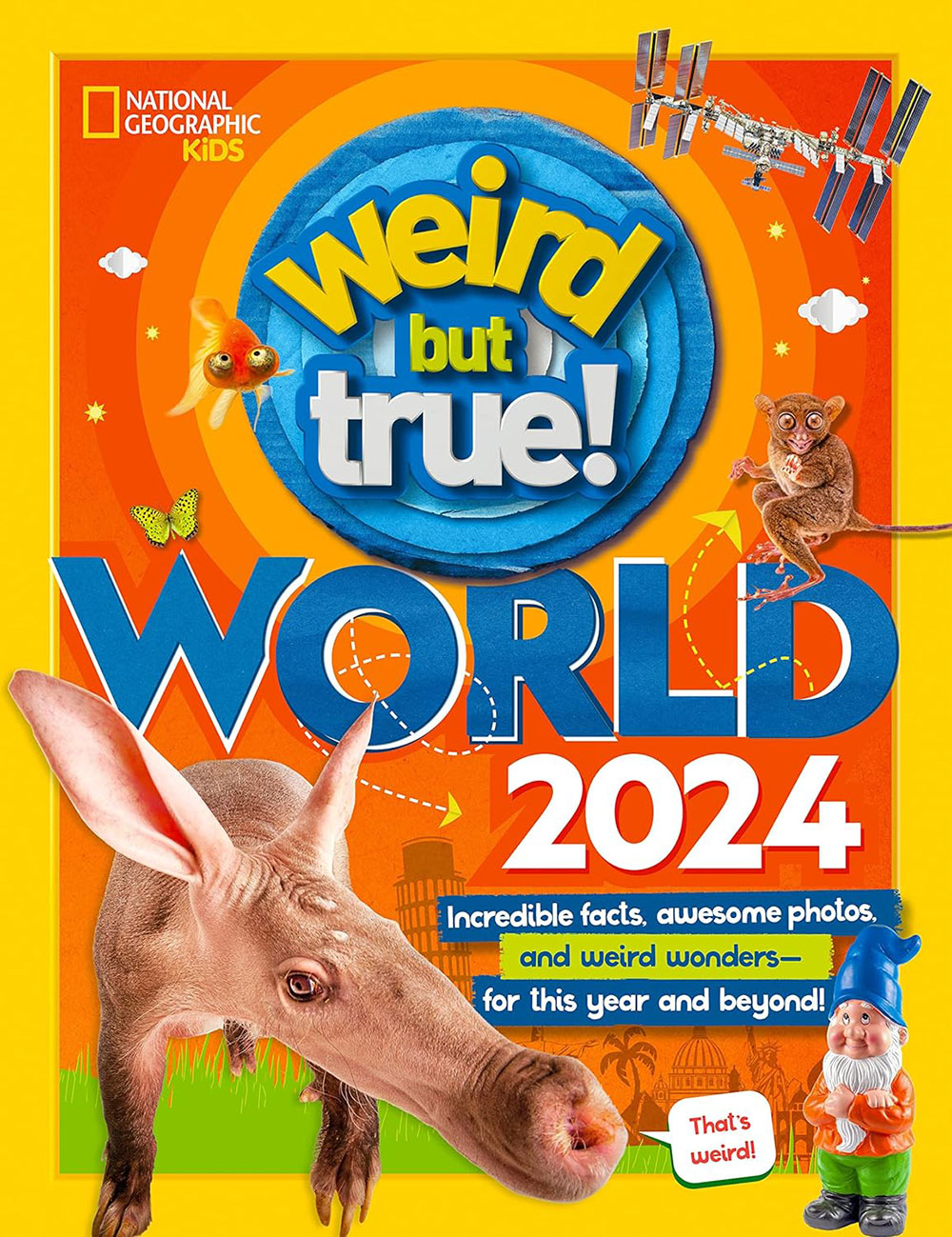 Book cover for Weird But True! World 2024