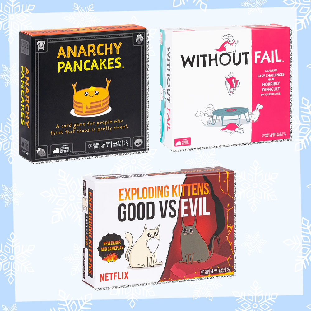 Holly Jolly Giveaways: Exploding Kittens Game Night Haul