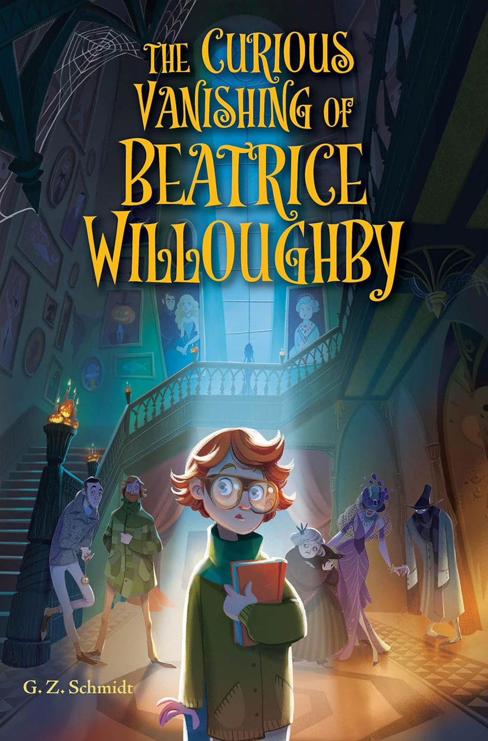 Book cover for The Curious Vanishing of Beatrice Willoughby by G.Z. Schmidt