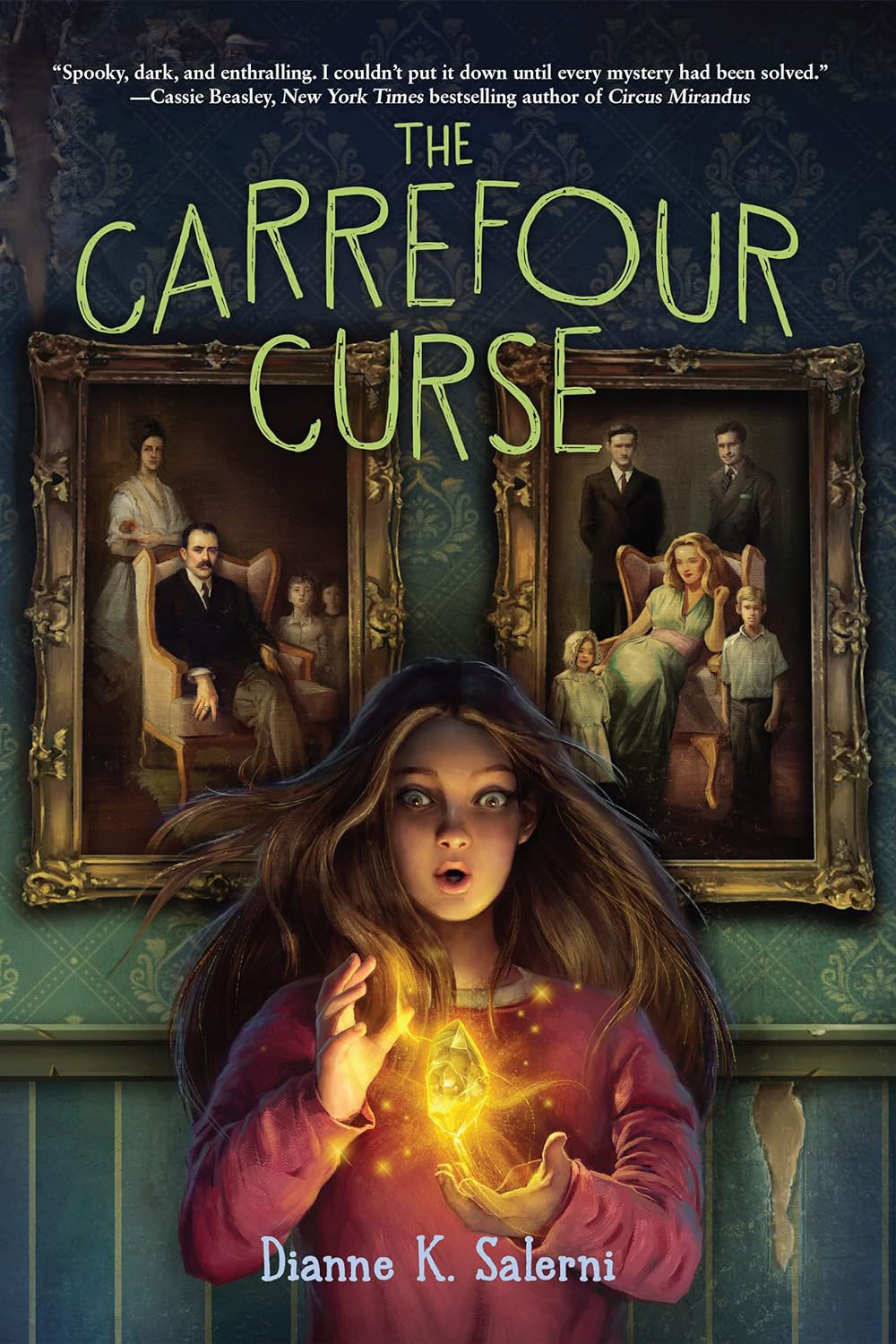 Book cover for The Carrefour Curse by Dianne K. Salerni