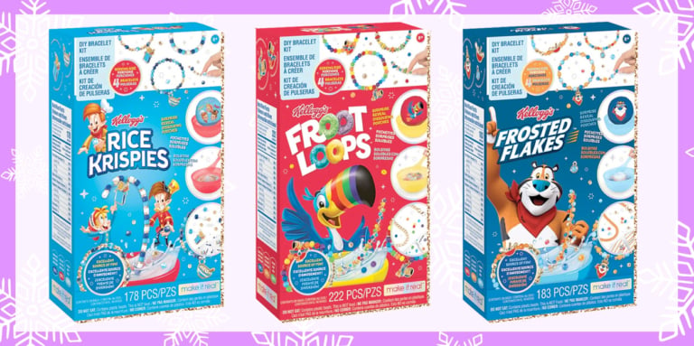 Holly Jolly Giveaways: Cerealsly Cute Kellogg's Bracelet Kits