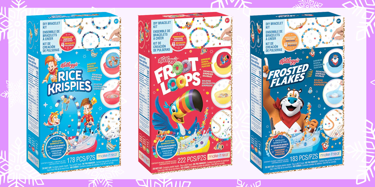 Cereal-sly Cute Kellogg's Frosted Flakes DIY Bracelet Kit - The