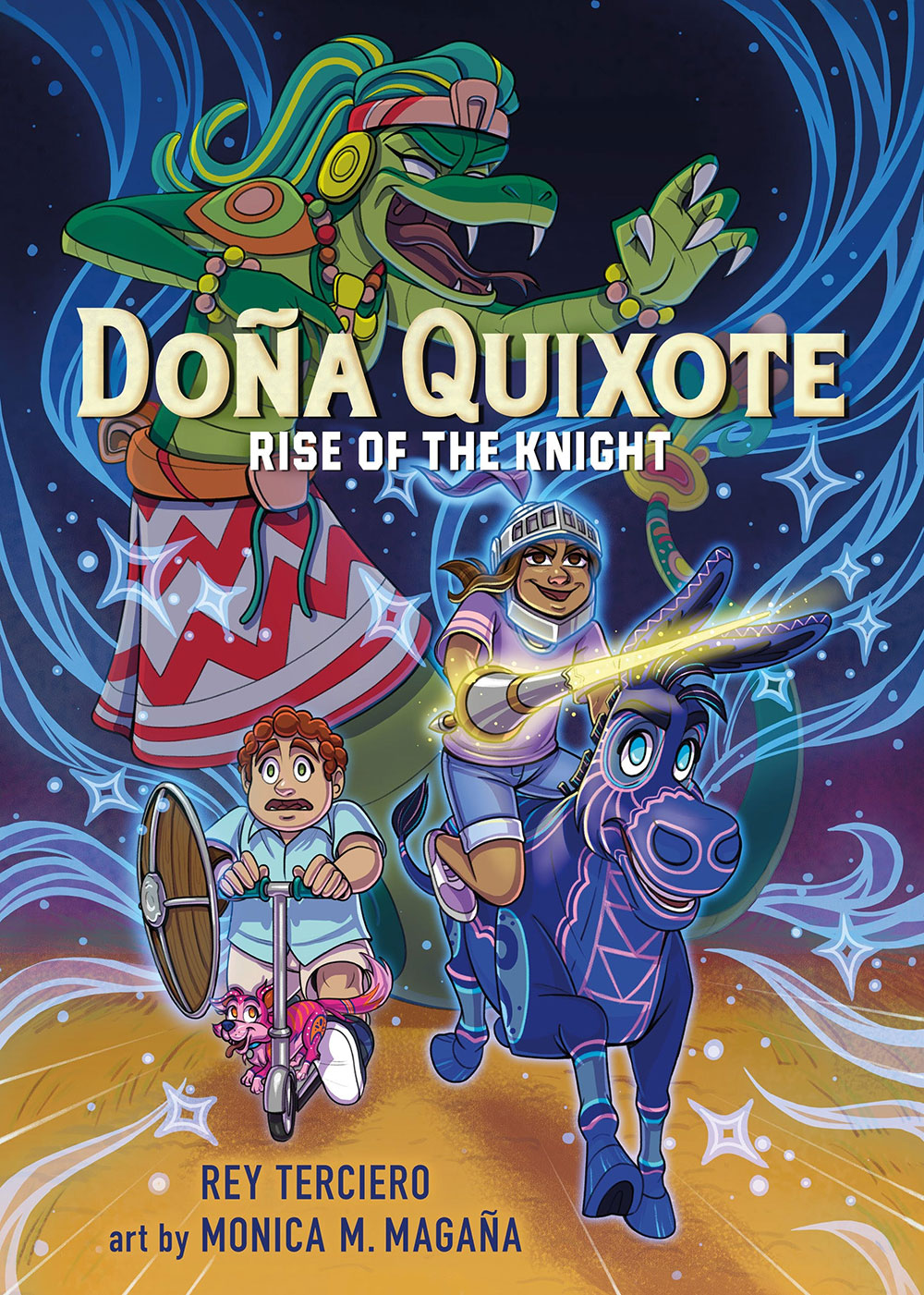 Book cover for Doña Quixote: Rise of the Knight by Rey Terciero