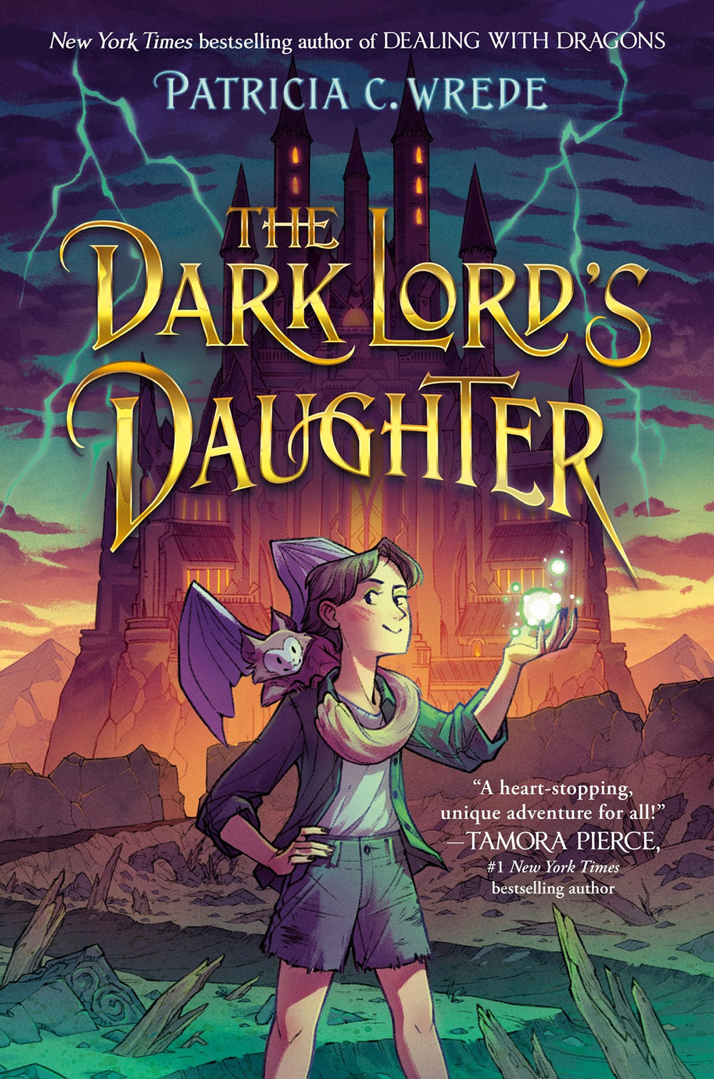 Book cover for The Dark Lord's Daughter by Patricia C. Wrede